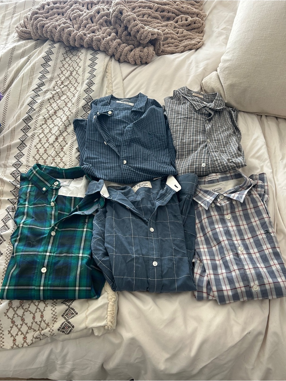 Original Penguin Heritage Slim Fit Plaid Long Sleeve Button-Down Shirt